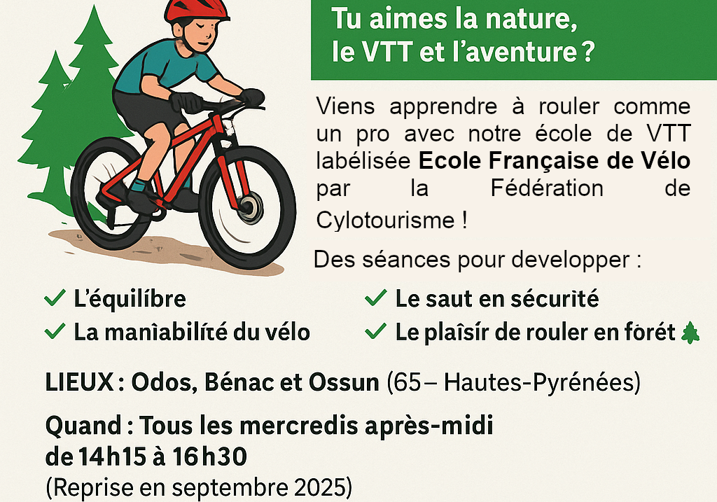 flyers ecole VTT