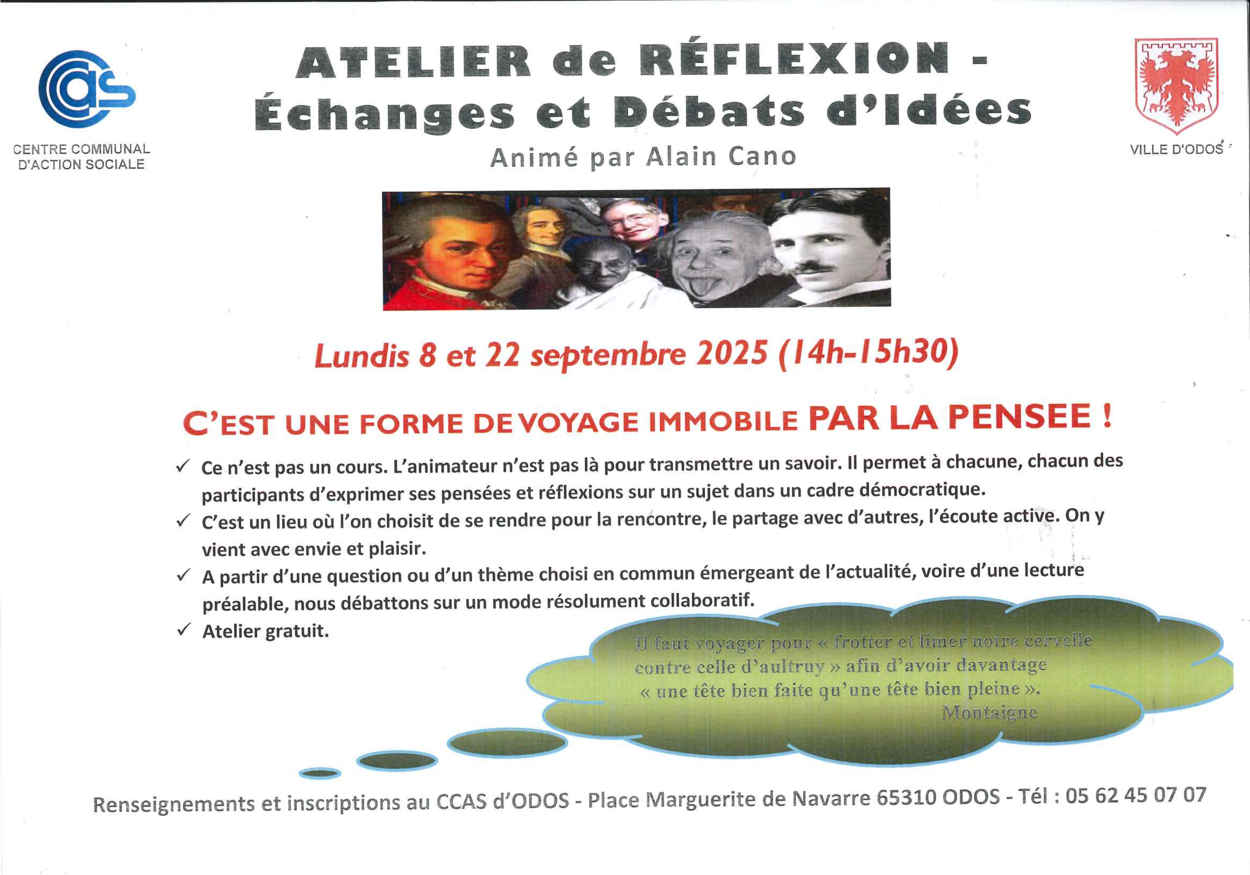 Atelier de réflexion