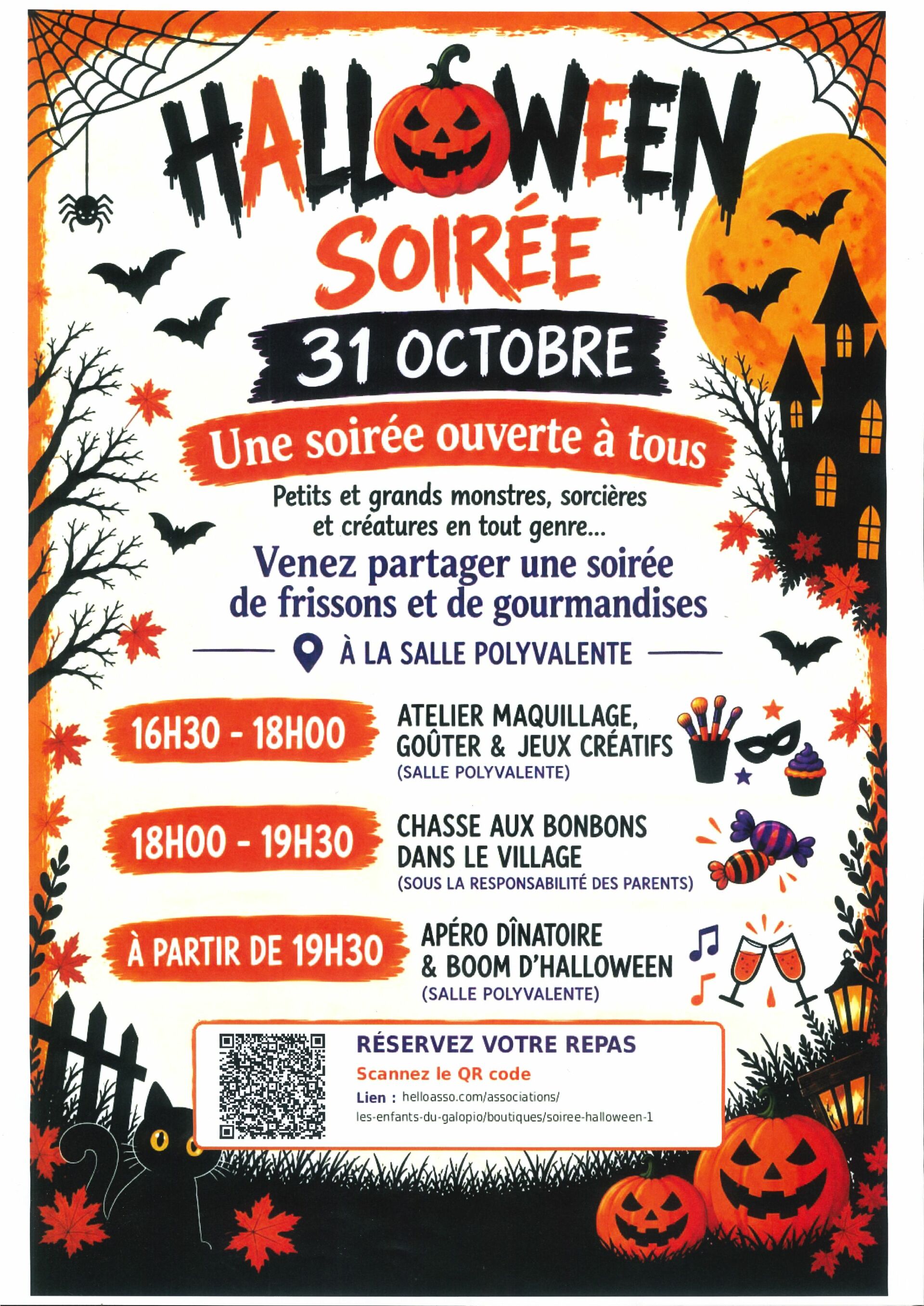 Soirée halloween