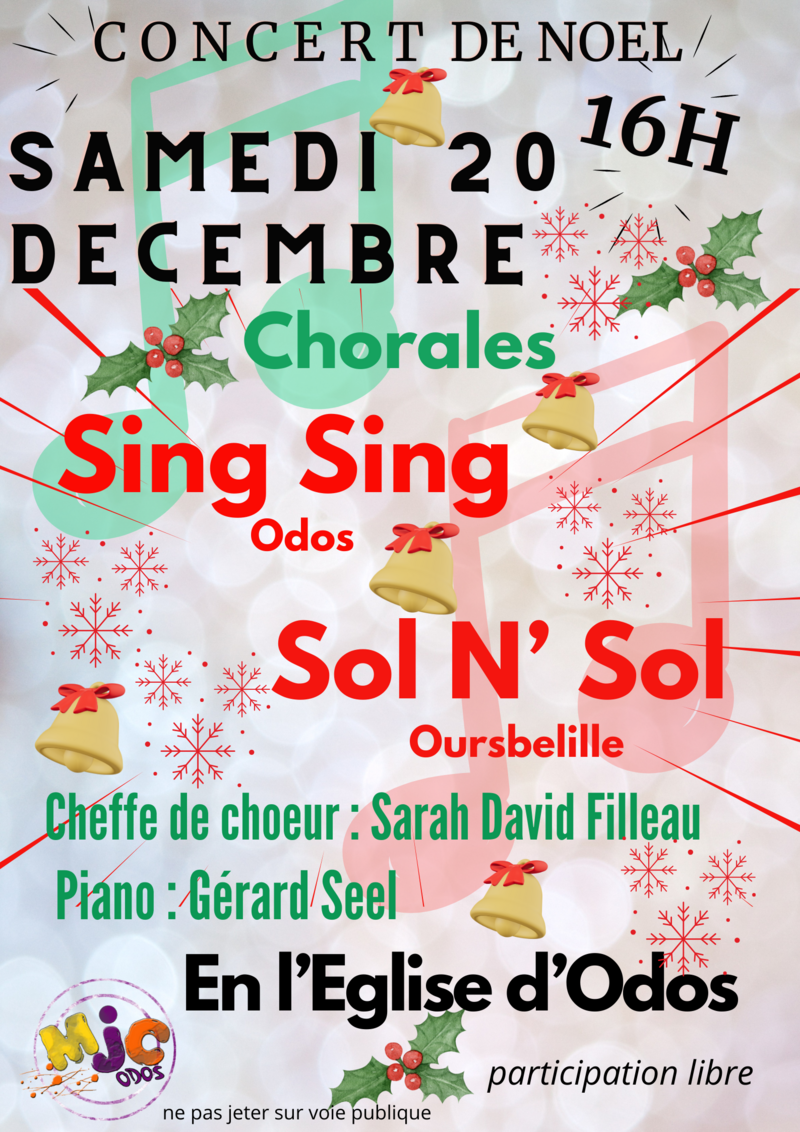 concert CHORALE SING SING