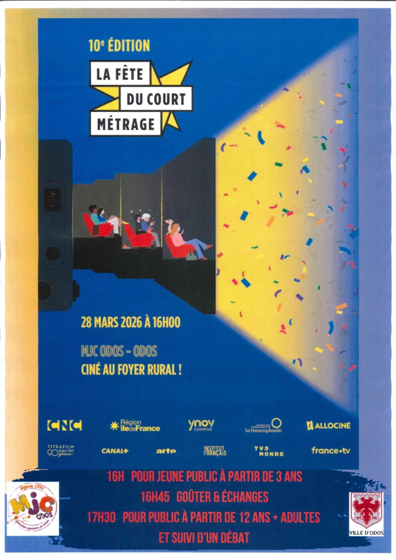 F├¬te du court métrrage 28 mars