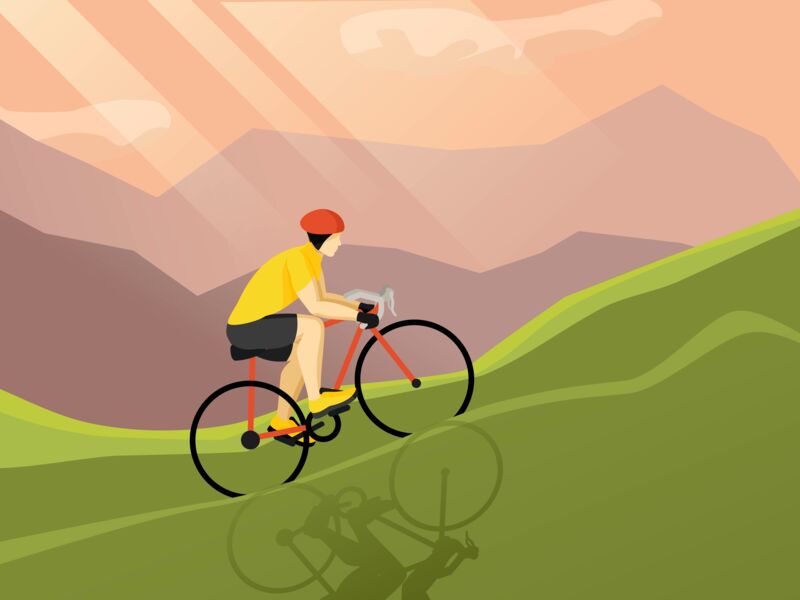 Logo rallye velo