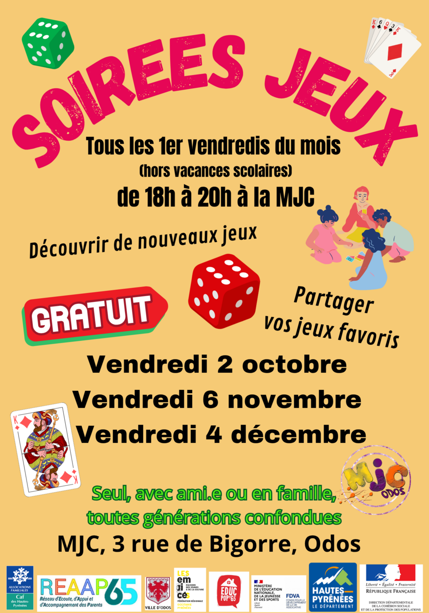 Soirée jeux 2-10